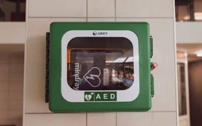 AED stickers gebruiken op evenementen